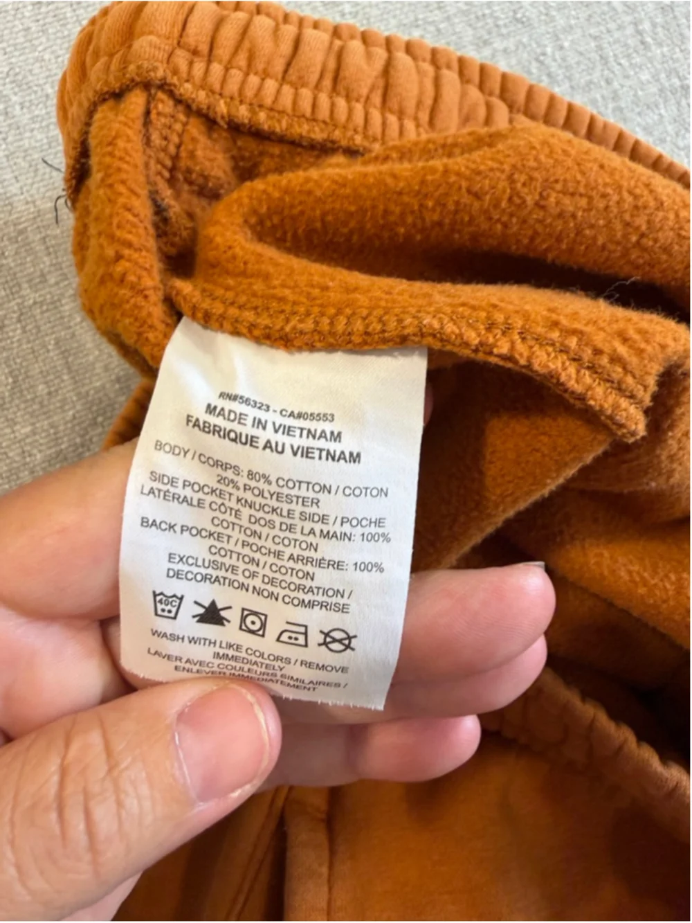 Nike CLUB FLEECE JOGGER PANTS tawny orange mens size large